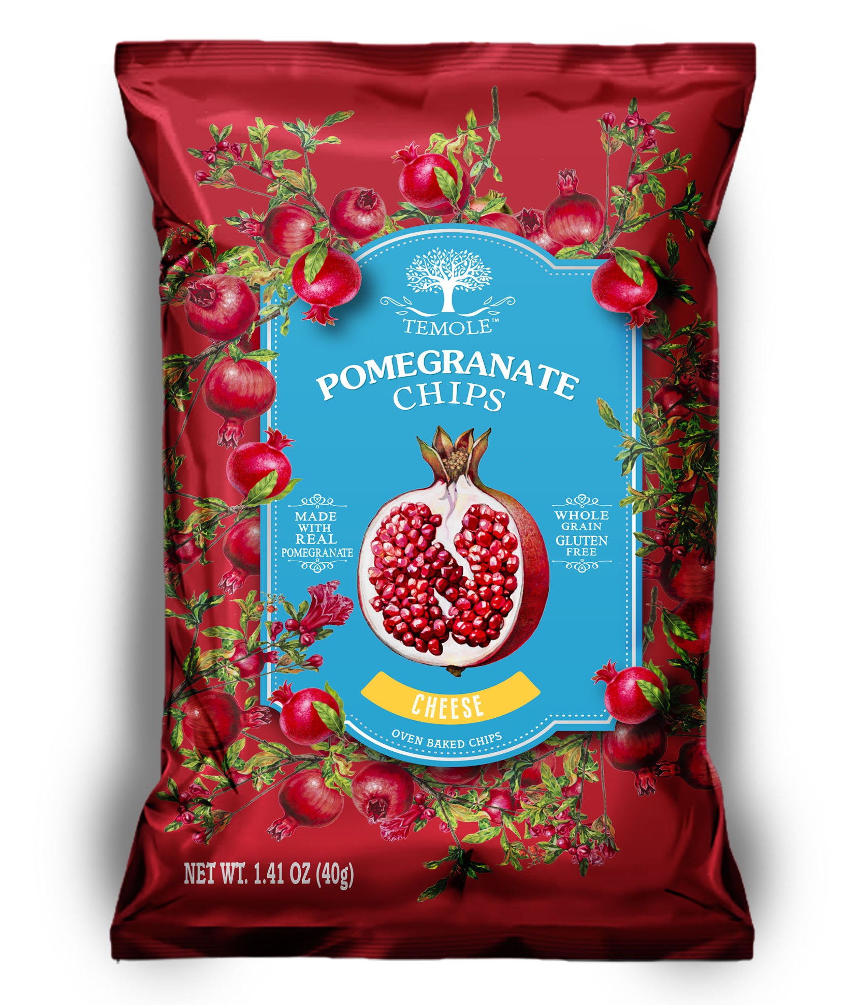 Temole Granatapfelchips mit Käse-Geschmack